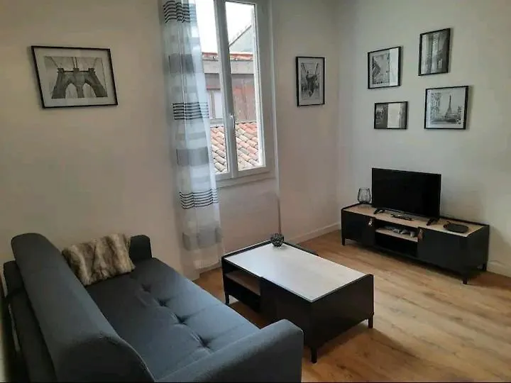 Le Black And White Cosy Studio Toulouse Centre France